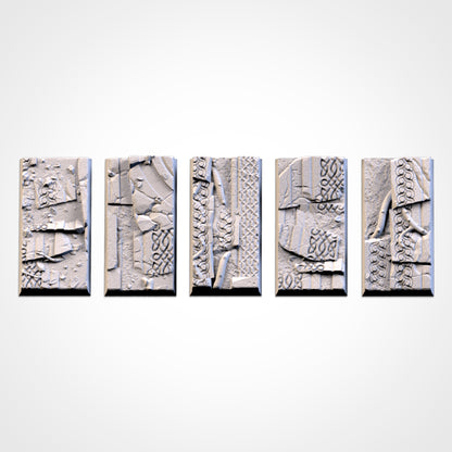 Ancestral Ruins Square Bases & Toppers - TXARLI Factory - Old World Kings of War