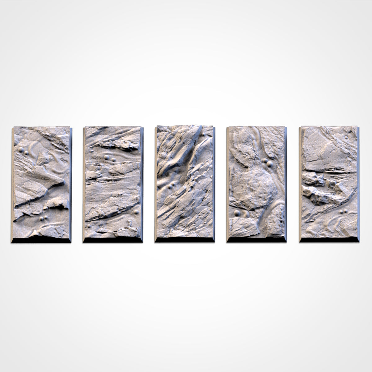 Volcanic Square Bases & Toppers - TXARLI Factory - Old World Kings of War