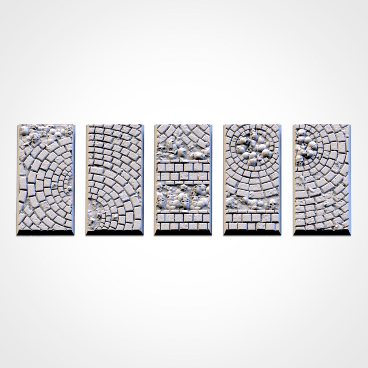 Medieval Road Square Bases & Toppers - TXARLI Factory - Old World Kings of War
