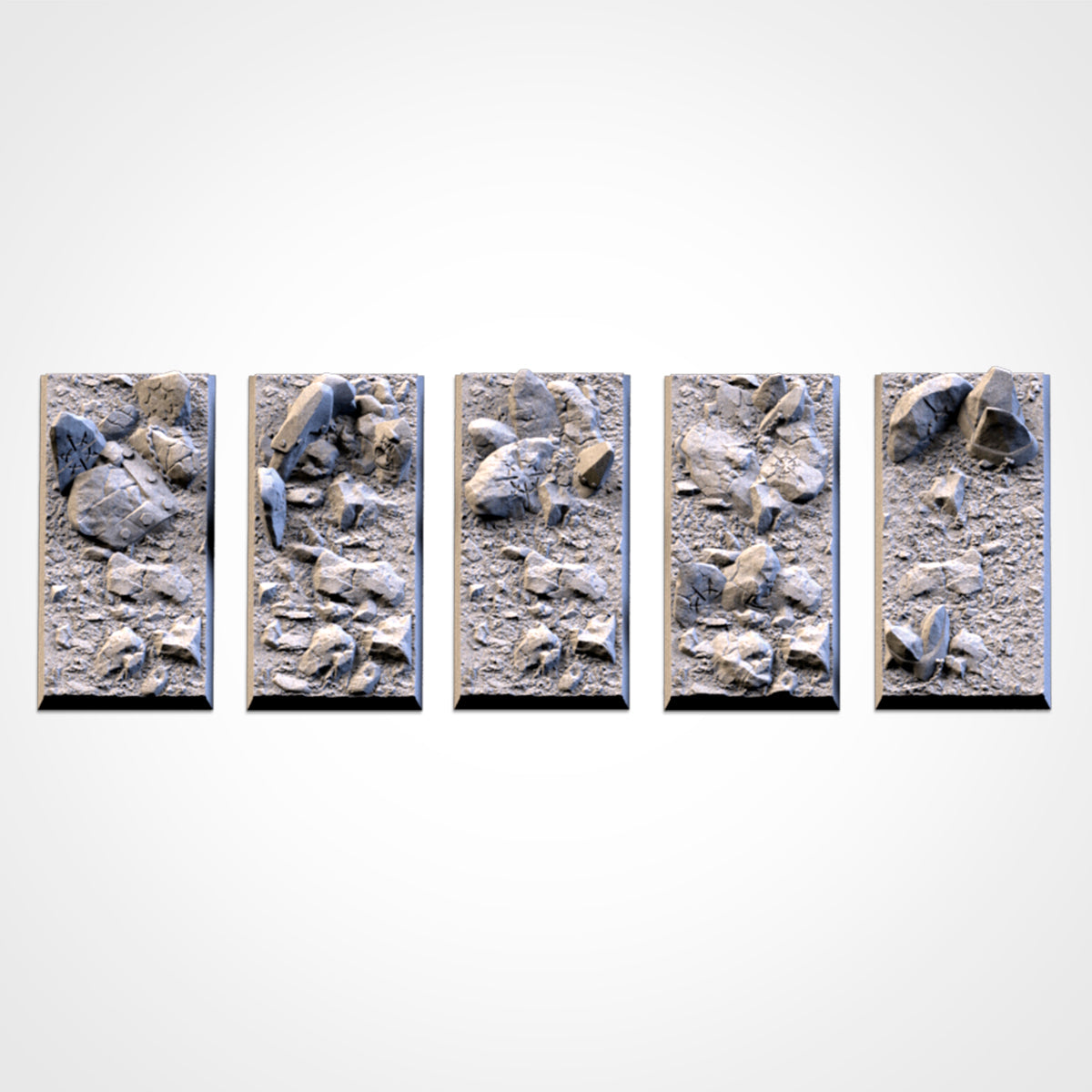 Chaos Hell Square Bases & Toppers - TXARLI Factory - Old World Kings of War