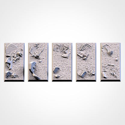Graveyard Square Bases & Toppers - TXARLI Factory - Old World Kings of War