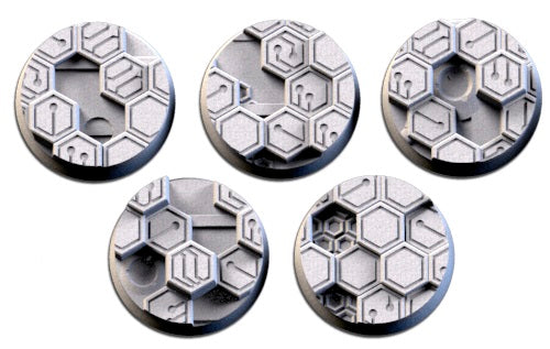 Cyberhex xenos necron Bases & Toppers - TXARLI Factory