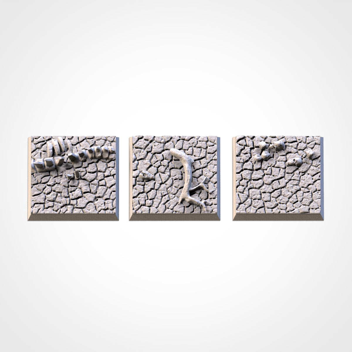 Desert Square Bases & Toppers - TXARLI Factory - Old World Kings of War Oathmark