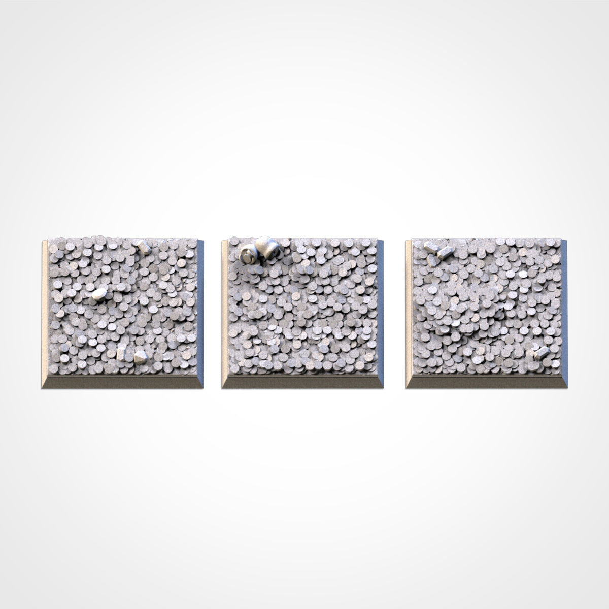 Coin Square Bases & Toppers - TXARLI Factory - Old World Kings of War Oathmark