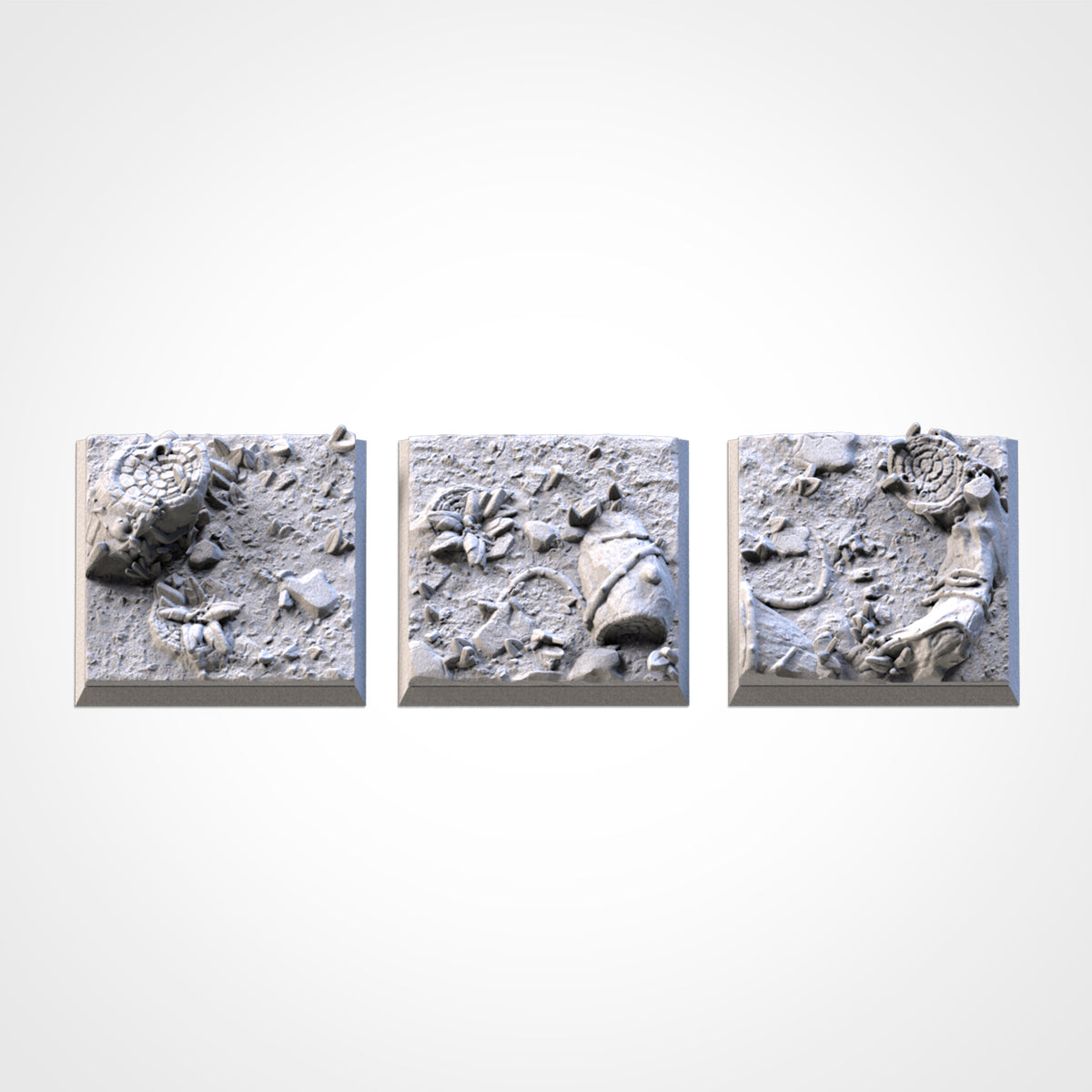 Forest Square Bases & Toppers - TXARLI Factory - Old World Kings of War Oathmark