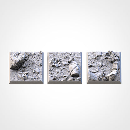 Forest Square Bases & Toppers - TXARLI Factory - Old World Kings of War Oathmark
