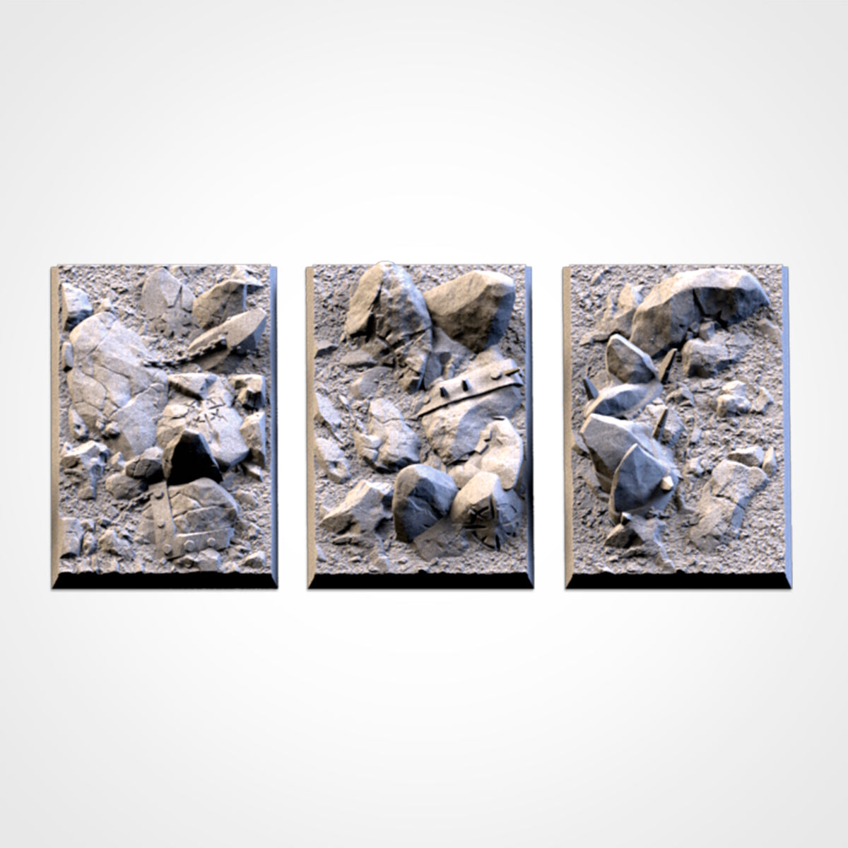 Chaos Hell Square Bases & Toppers - TXARLI Factory - Old World Kings of War