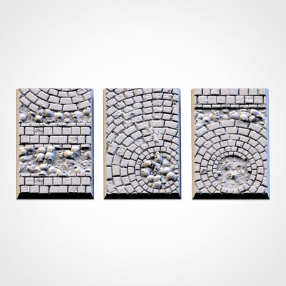 Medieval Road Square Bases & Toppers - TXARLI Factory - Old World Kings of War