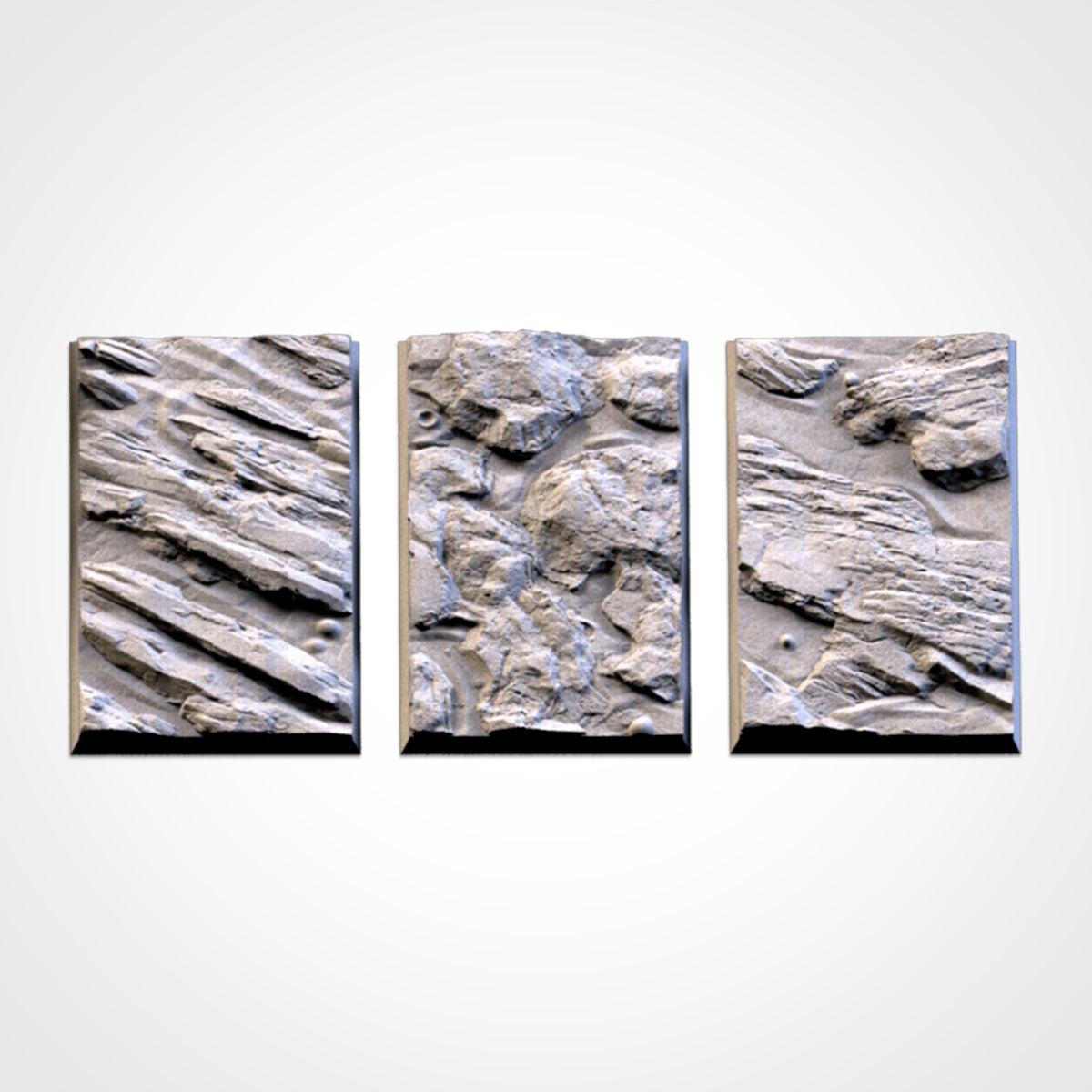 Volcanic Square Bases & Toppers - TXARLI Factory - Old World Kings of War
