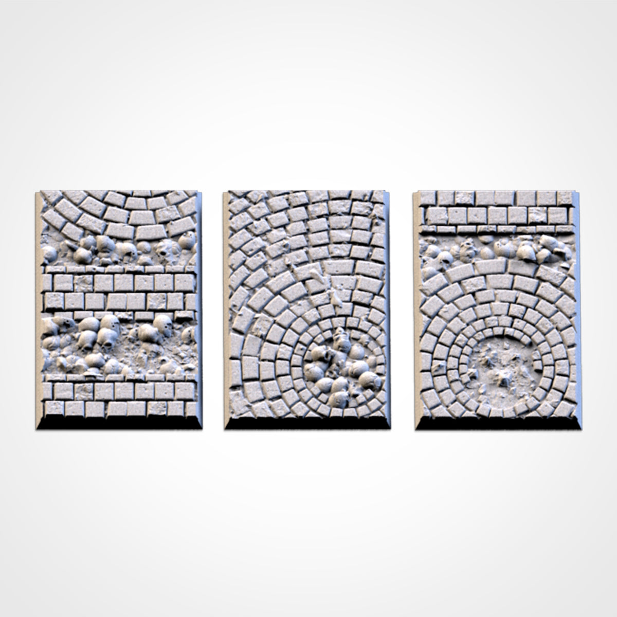 Medieval Road Square Bases & Toppers - TXARLI Factory - Old World Kings of War