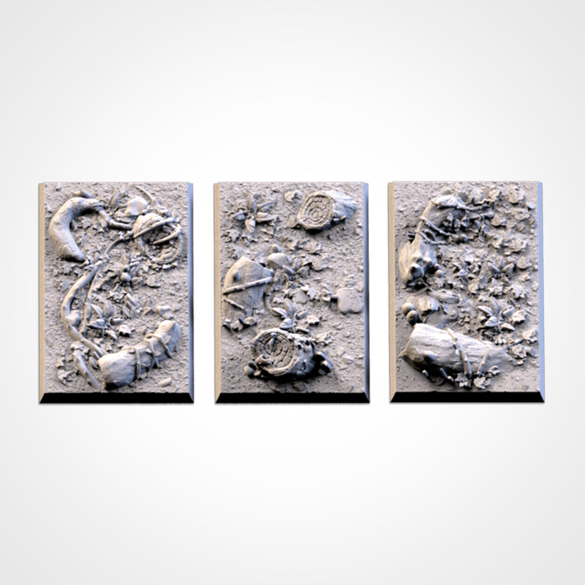 Forest Square Bases & Toppers - TXARLI Factory - Old World Kings of War Oathmark