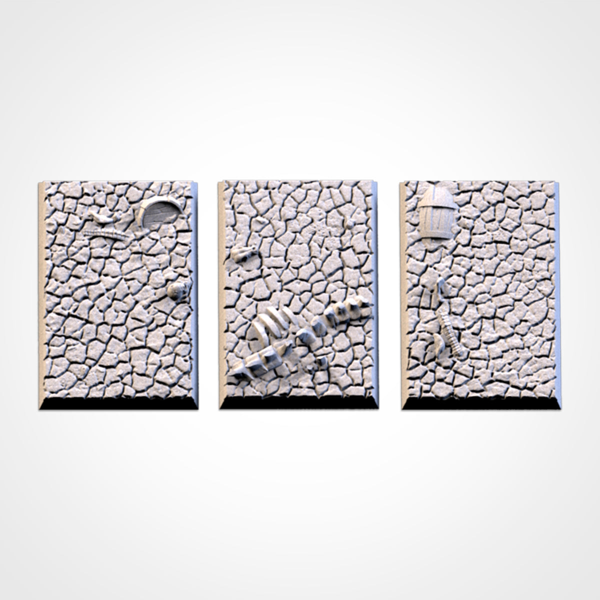 Desert Square Bases & Toppers - TXARLI Factory - Old World Kings of War Oathmark
