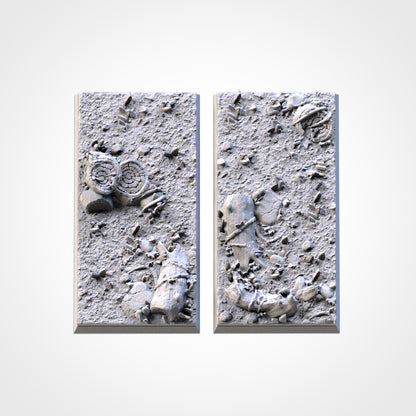 Forest Square Bases & Toppers - TXARLI Factory - Old World Kings of War Oathmark