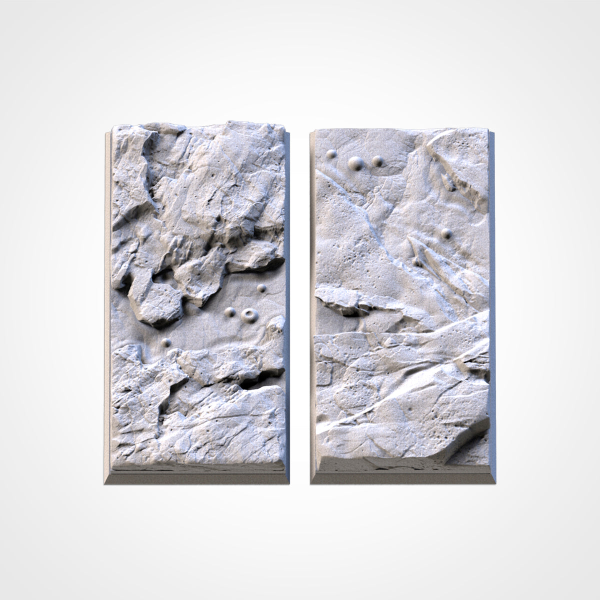 Volcanic Square Bases & Toppers - TXARLI Factory - Old World Kings of War