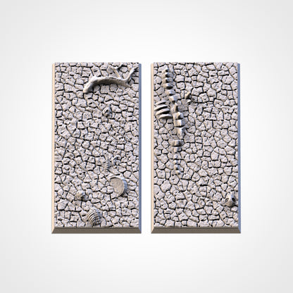 Desert Square Bases & Toppers - TXARLI Factory - Old World Kings of War Oathmark