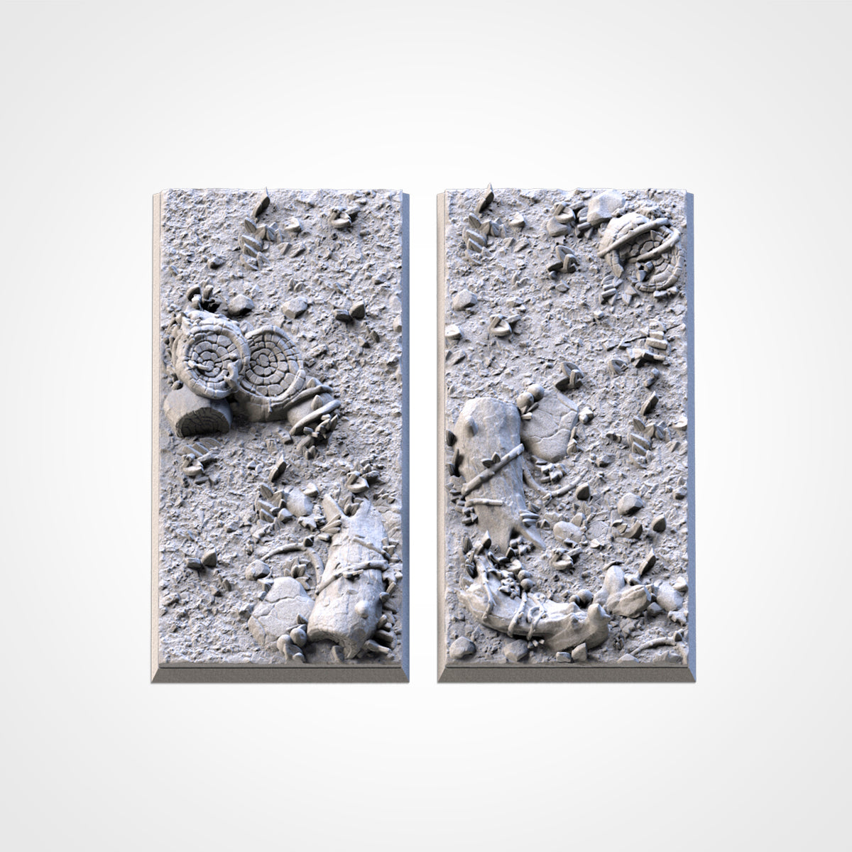 Forest Square Bases & Toppers - TXARLI Factory - Old World Kings of War Oathmark