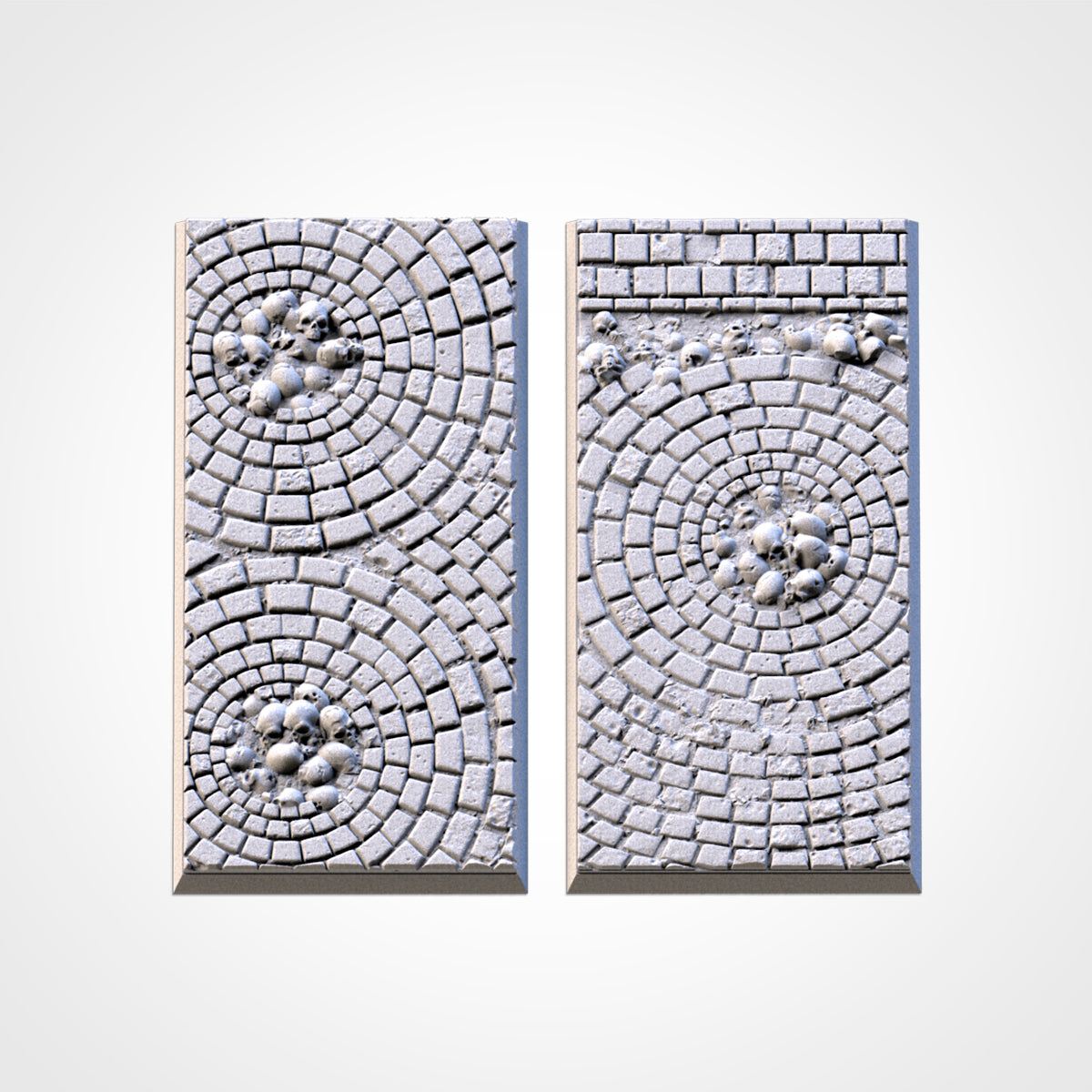 Medieval Road Square Bases & Toppers - TXARLI Factory - Old World Kings of War