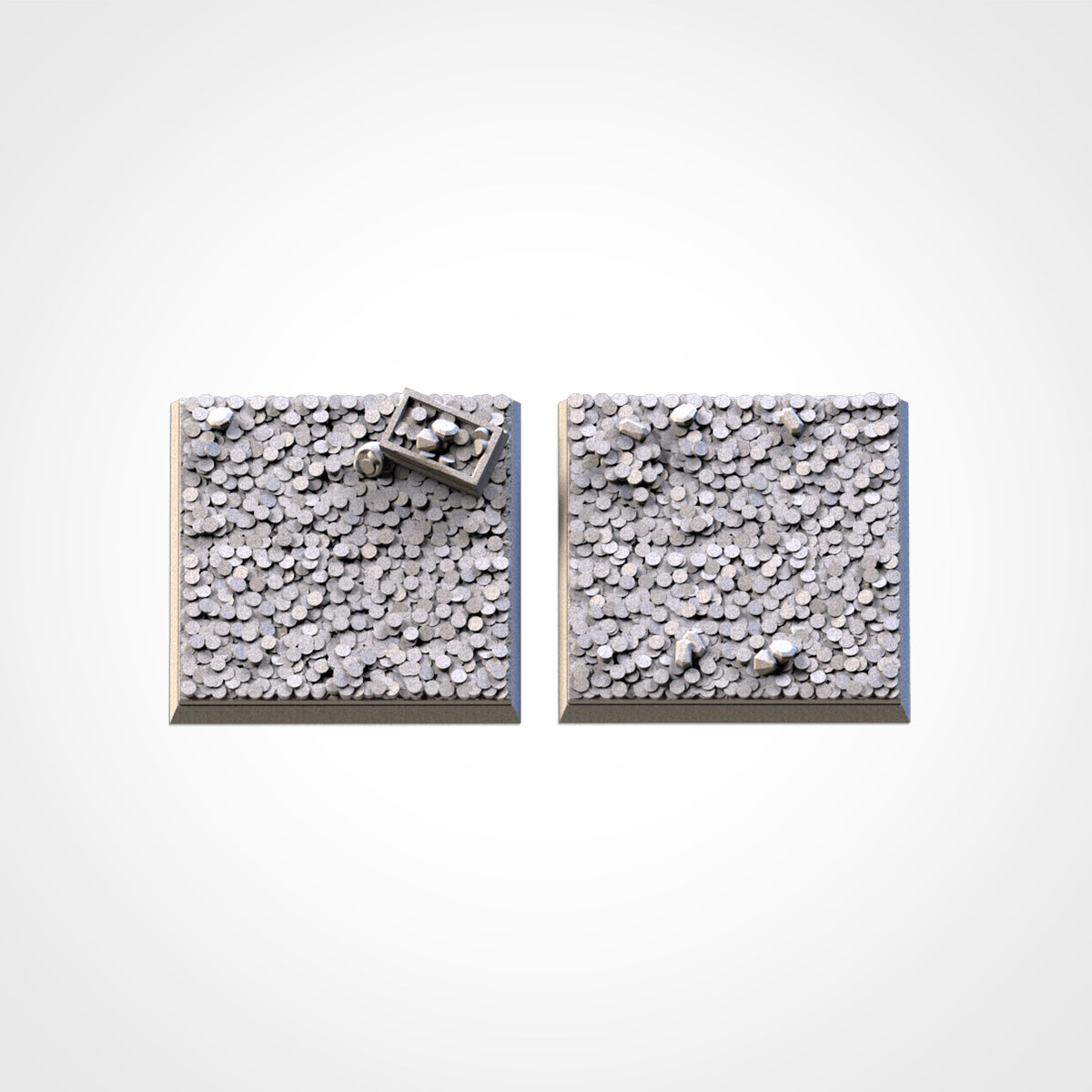 Coin Square Bases & Toppers - TXARLI Factory - Old World Kings of War Oathmark