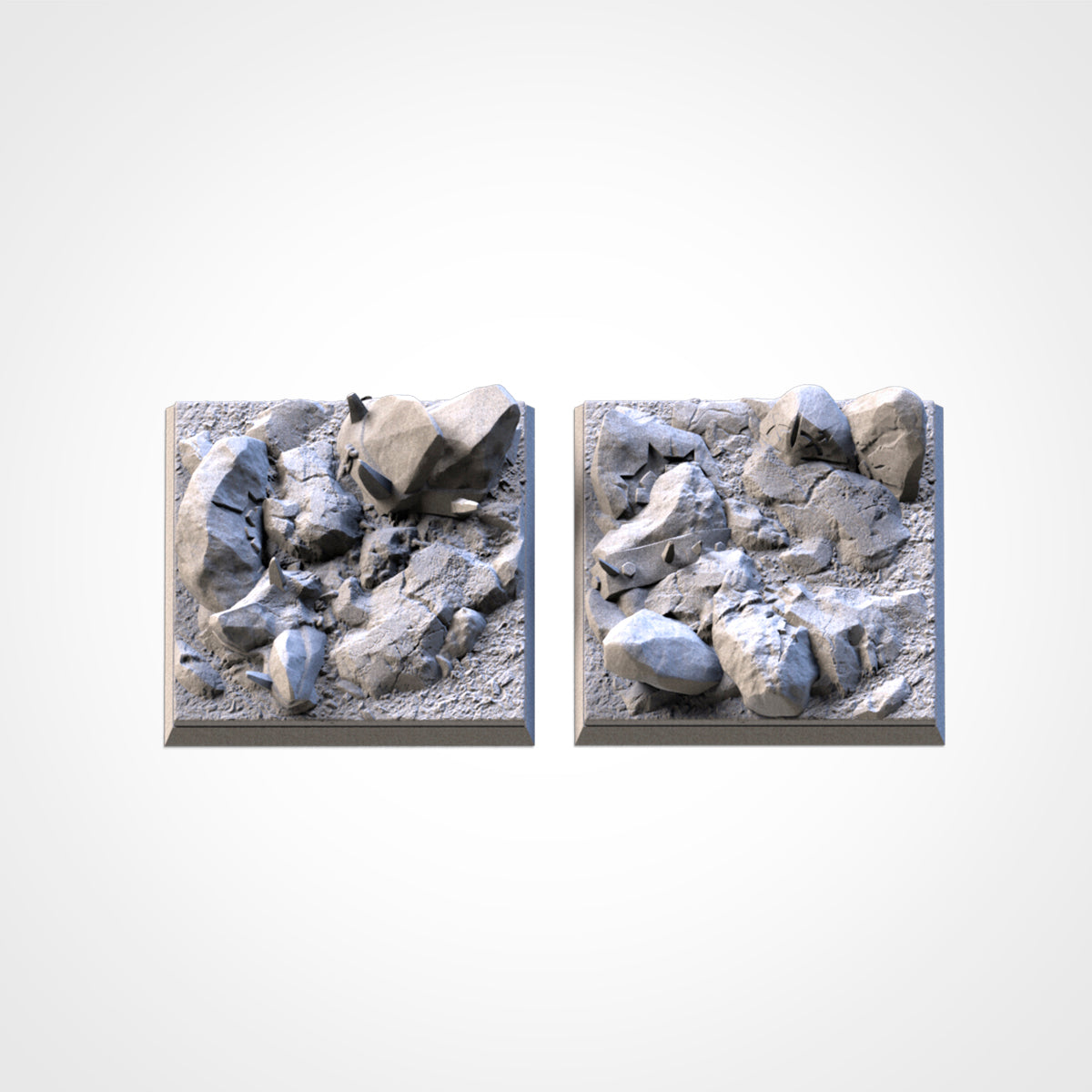 Chaos Hell Square Bases & Toppers - TXARLI Factory - Old World Kings of War
