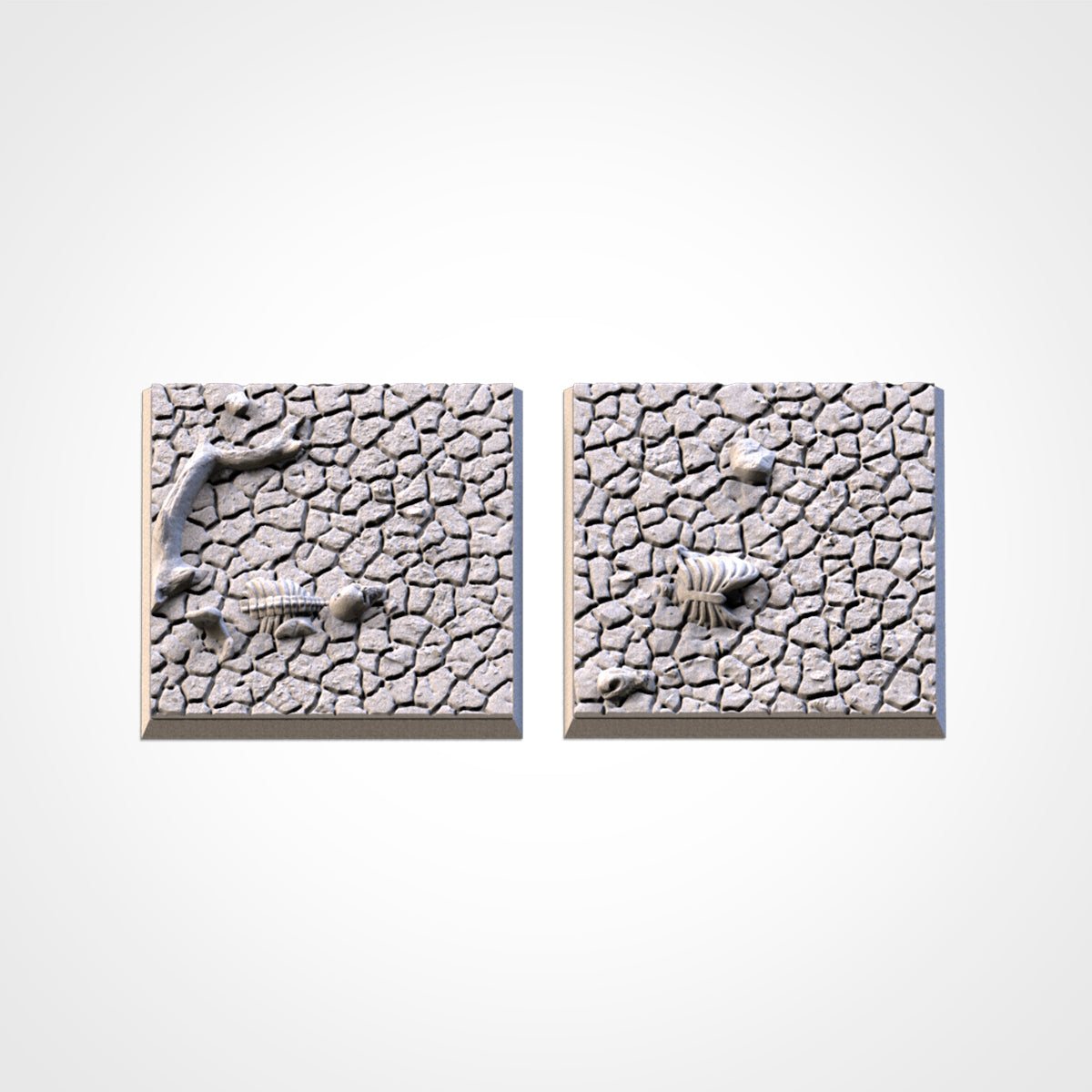 Desert Square Bases & Toppers - TXARLI Factory - Old World Kings of War Oathmark