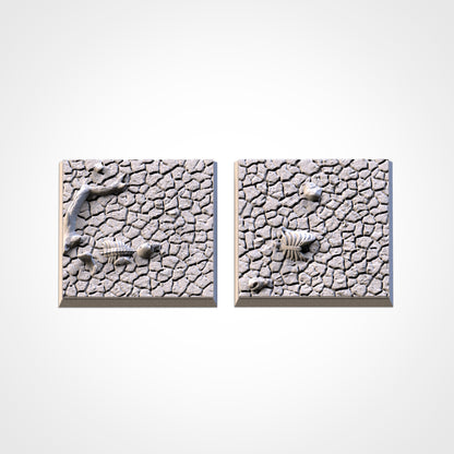 Desert Square Bases & Toppers - TXARLI Factory - Old World Kings of War Oathmark