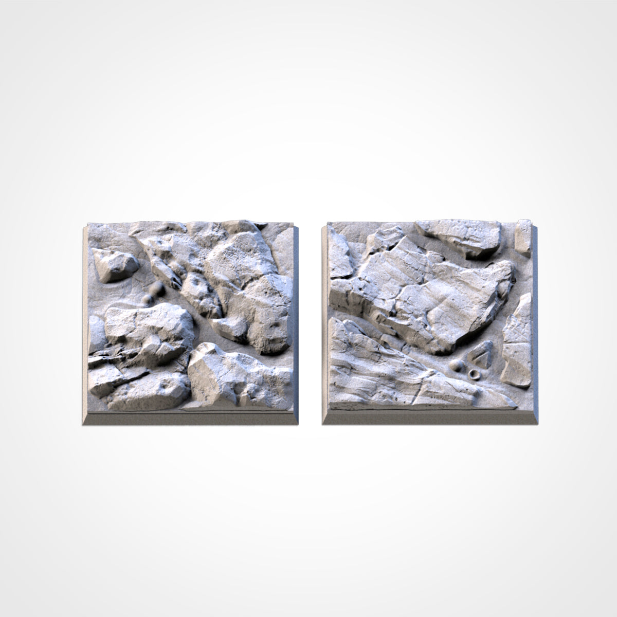 Volcanic Square Bases & Toppers - TXARLI Factory - Old World Kings of War