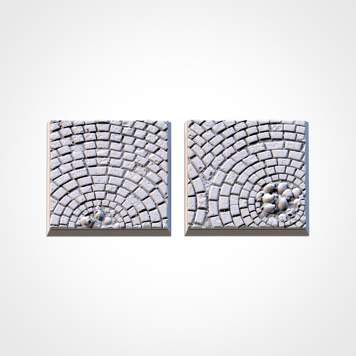 Medieval Road Square Bases & Toppers - TXARLI Factory - Old World Kings of War