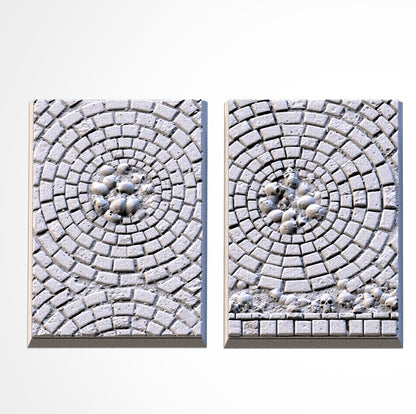 Medieval Road Square Bases & Toppers - TXARLI Factory - Old World Kings of War