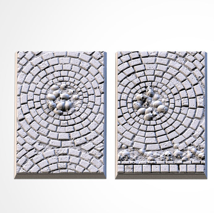 Medieval Road Square Bases & Toppers - TXARLI Factory - Old World Kings of War