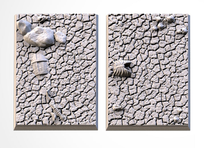 Desert Square Bases & Toppers - TXARLI Factory - Old World Kings of War Oathmark