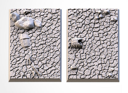 Desert Square Bases & Toppers - TXARLI Factory - Old World Kings of War Oathmark