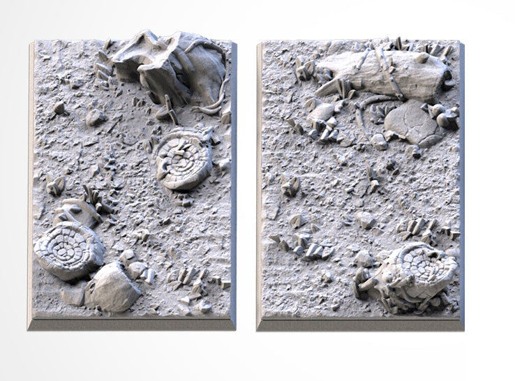 Forest Square Bases & Toppers - TXARLI Factory - Old World Kings of War Oathmark