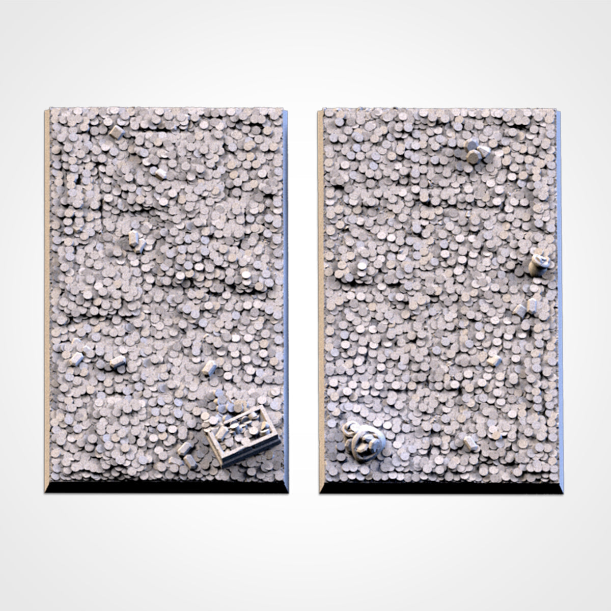 Coin Square Bases & Toppers - TXARLI Factory - Old World Kings of War Oathmark