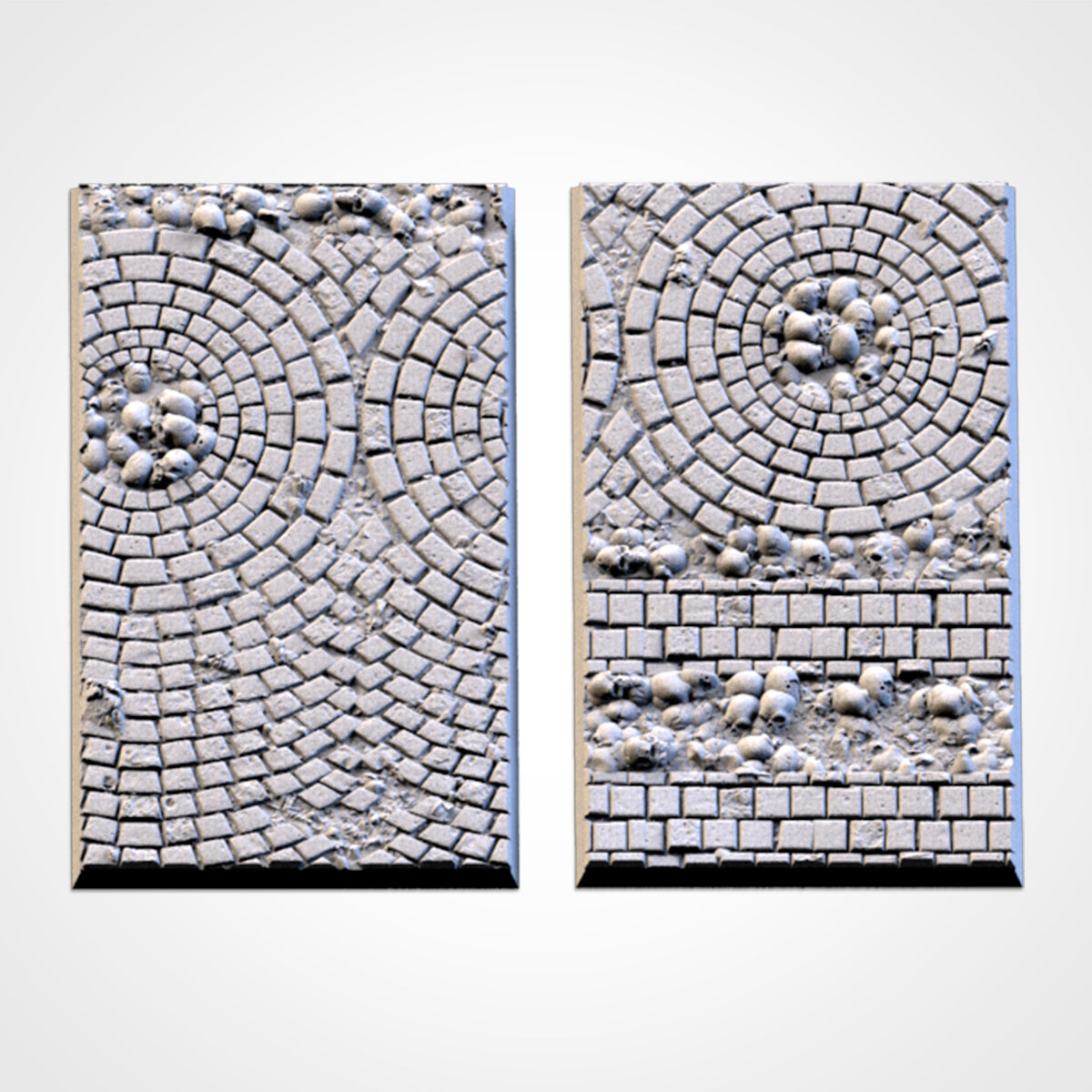Medieval Road Square Bases & Toppers - TXARLI Factory - Old World Kings of War