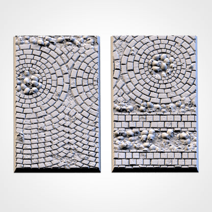 Medieval Road Square Bases & Toppers - TXARLI Factory - Old World Kings of War
