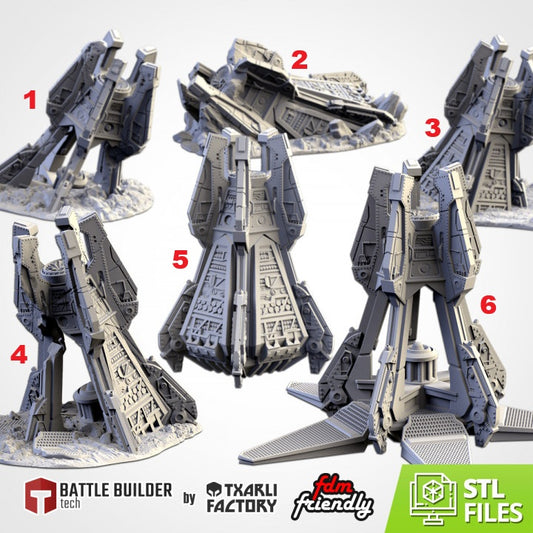 Landing Pods Terrain