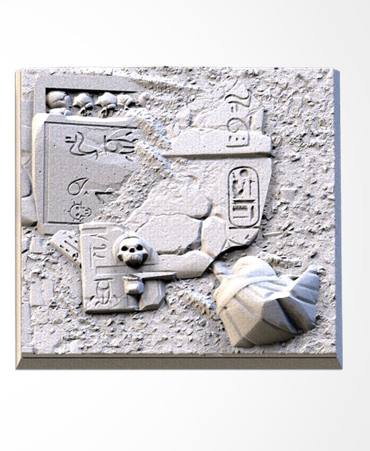 Egyptian Square Bases & Toppers - TXARLI Factory-Old World Kings of War Oathmark