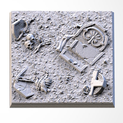 Graveyard Square Bases & Toppers - TXARLI Factory - Old World Kings of War