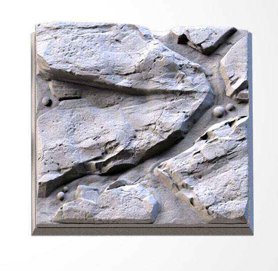 Volcanic Square Bases & Toppers - TXARLI Factory - Old World Kings of War