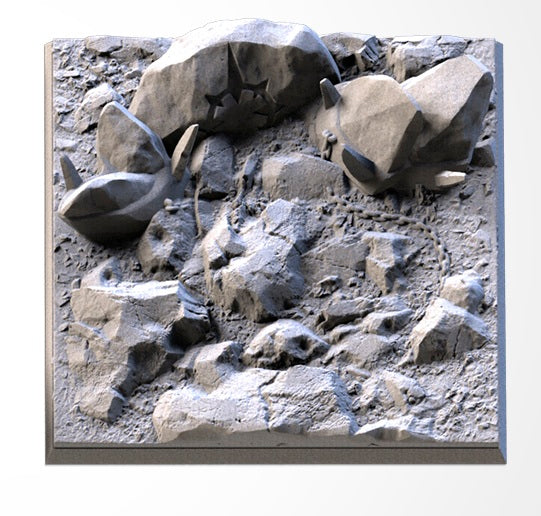 Chaos Hell Square Bases & Toppers - TXARLI Factory - Old World Kings of War
