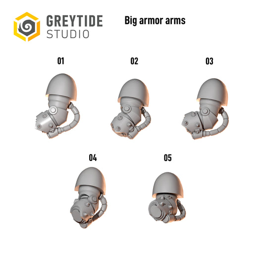 Anvil Wardens - Marine Big Armour Arms