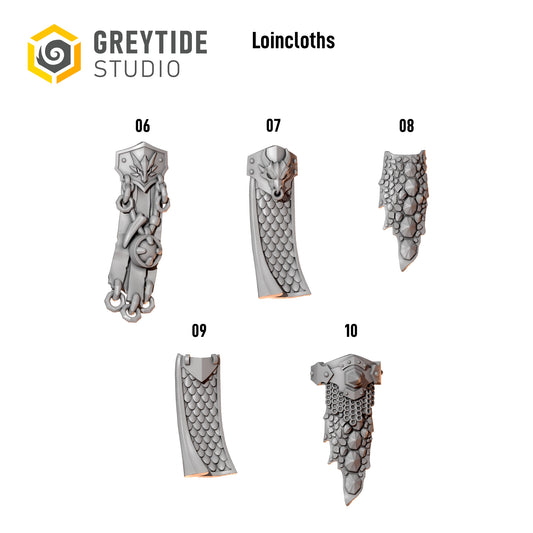 Anvil Wardens - Marine Loin Cloths - Set 2