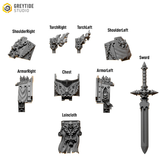 Eternal Pilgrims - Marine Ancient Armour 1 BT Upgrade Kit