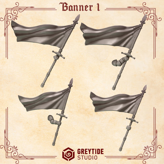 Crimson Lords - Marine Banners