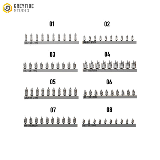 Share Eternal Pilgrims - Candles Marine Upgrade Kit