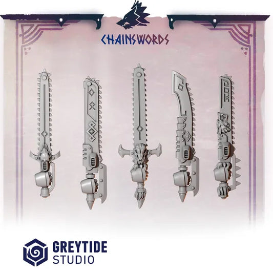 Primal Hounds 2 - Single Handed Chainswords