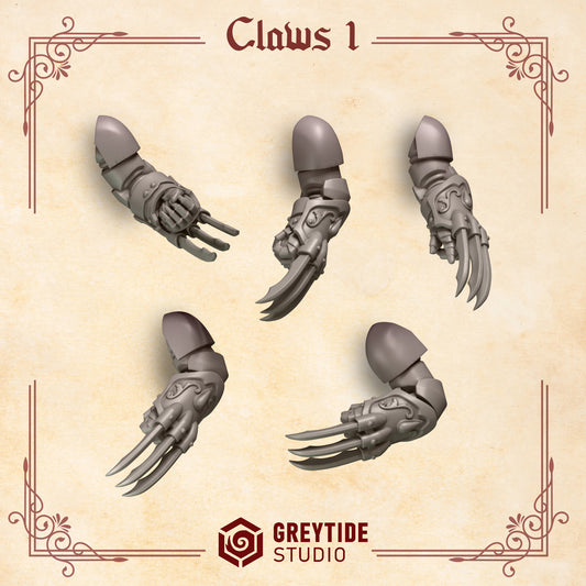 Crimson Lords - Marine Claw Upgrade set