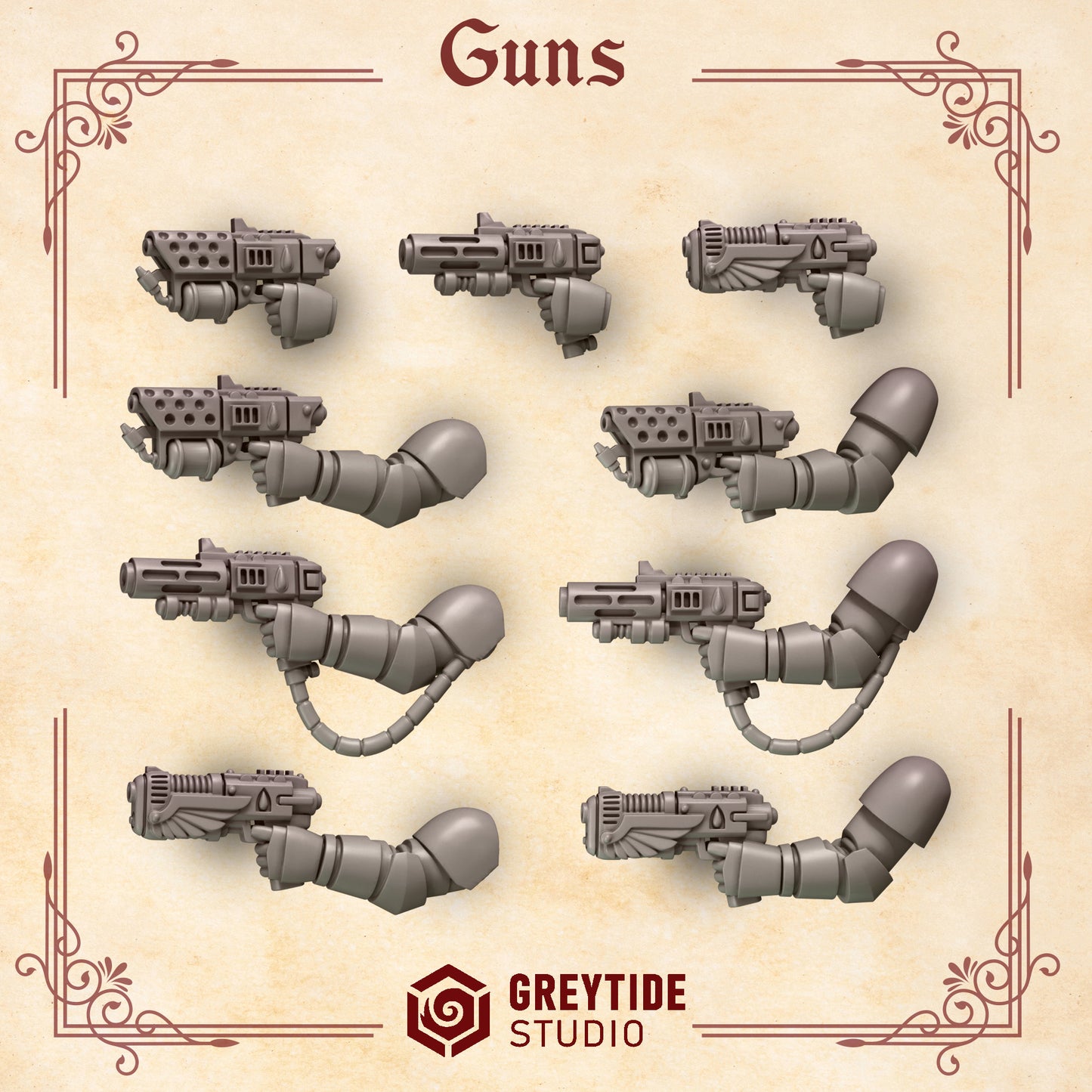 Crimson Lords - Marine Pistol Upgrades