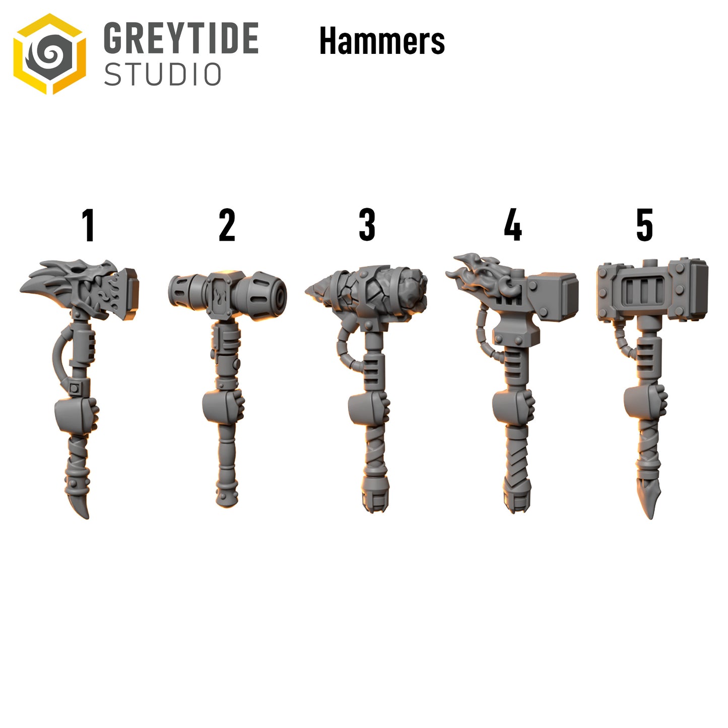 Anvil Wardens - Marine Single Handed Hammers Set
