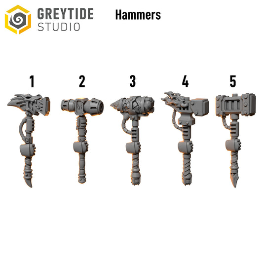 Anvil Wardens - Marine Single Handed Hammers Set